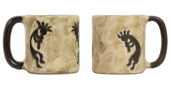Mara Round Mug 16 oz Traditional Kokopelli 510N9