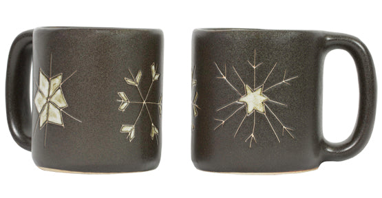 Mara Round Mug 16 oz Snowflakes 510S9