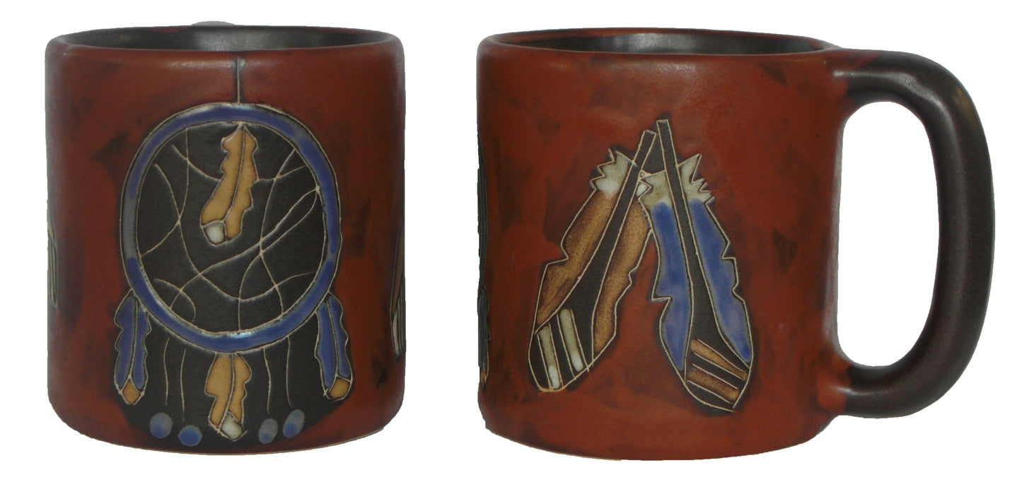 Mara Round Mug 16 oz - Dream Catcher 510W4