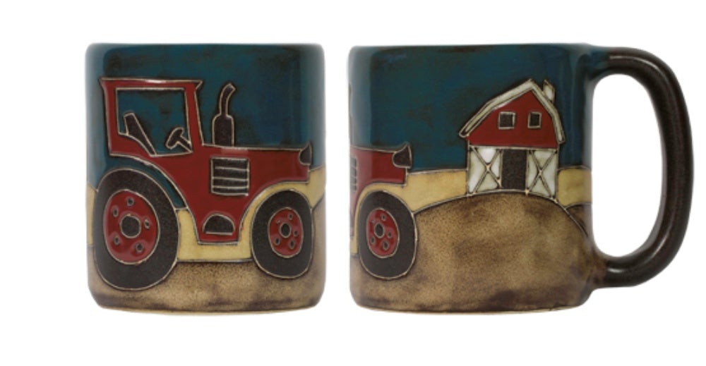 Mara Round Mug 16 oz - Farm Scene 610A1