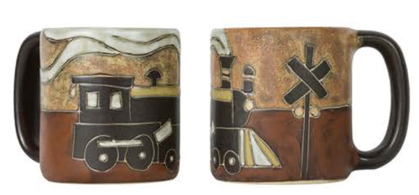 Mara Round Mug 16 oz -Train 610B5