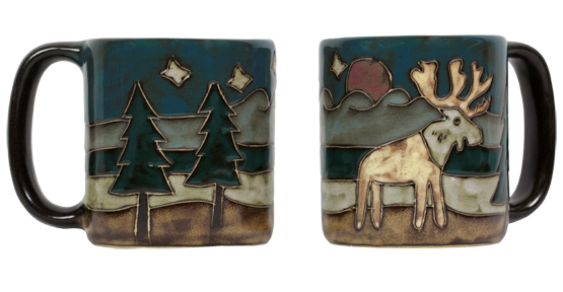 Mara Round Mug 16 oz Moose  510K6