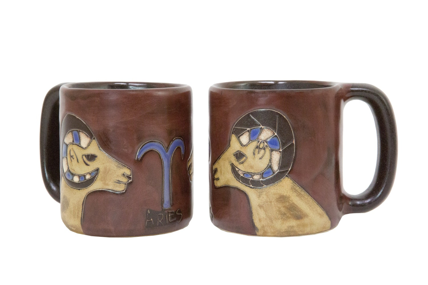 Mara Stoneware Zodiac Coffee Mug 16 oz - Aries  510Z1