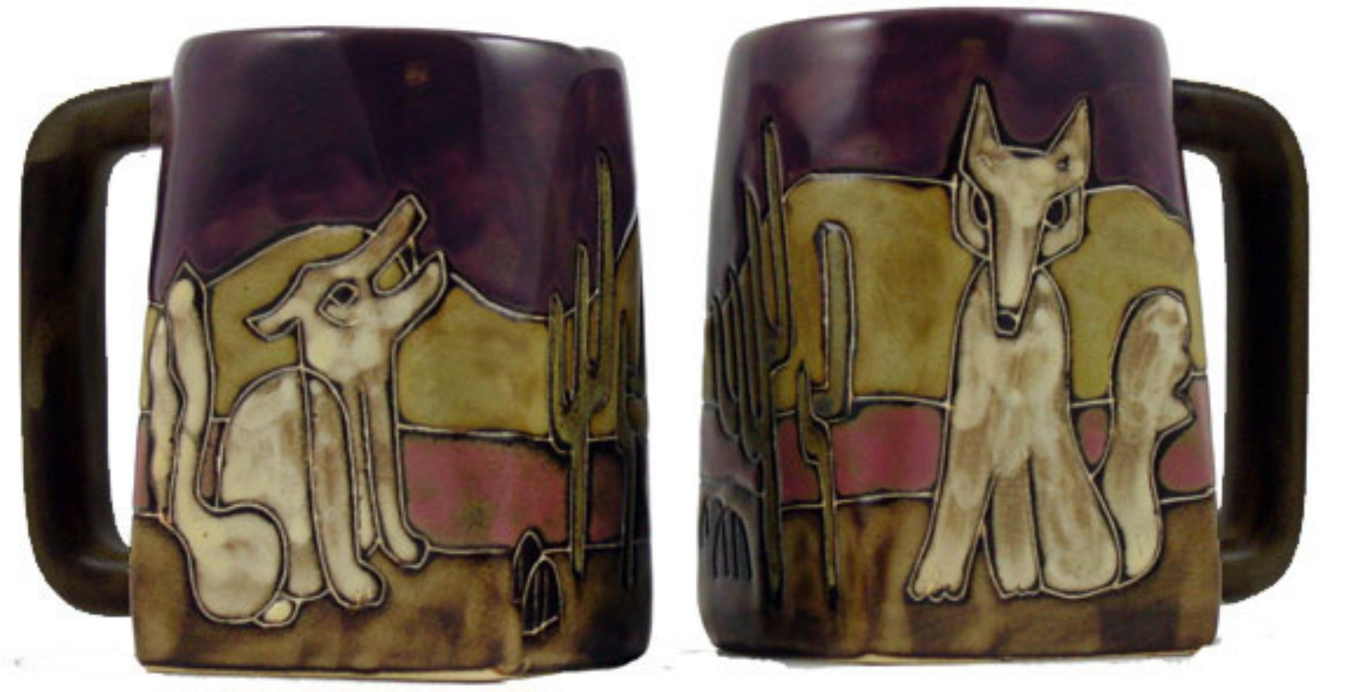 Mara Square Bottom Mug 12 oz - Coyote   511S6