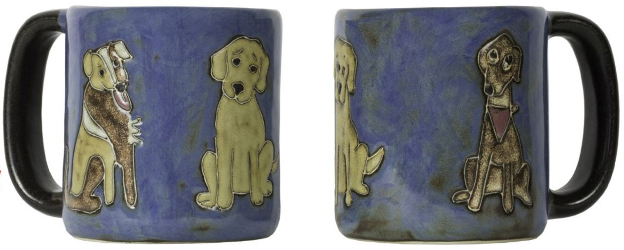 Mara Stoneware Mug - Man's Best Friend - 16 oz (610B1)