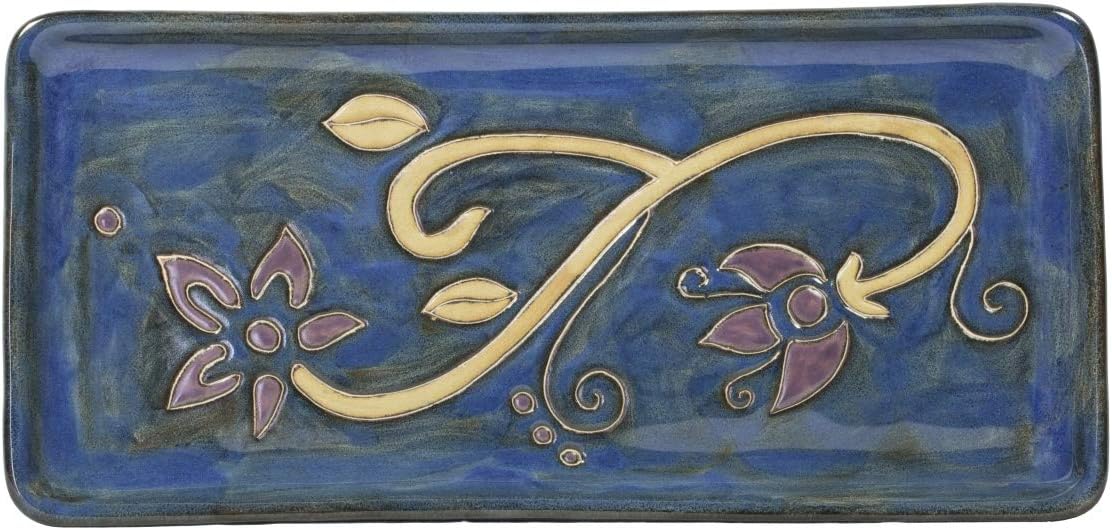 Mara Stoneware Sushi - Appetizer Plate  - Lillies 692LY - Ships about January 20, 2025