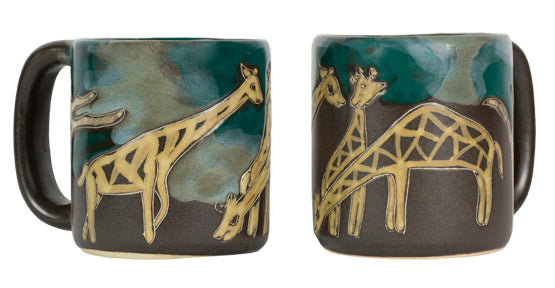 Mara Round Mug 16 oz Giraffes 510B4 -