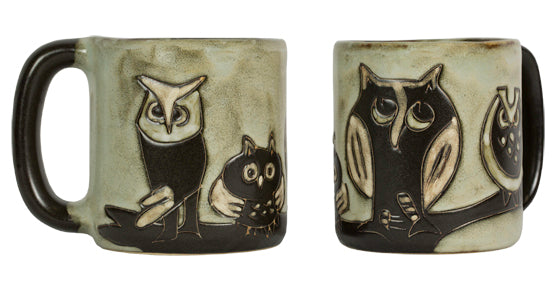 Mara Round Mug 16 oz - Owls - 510B6