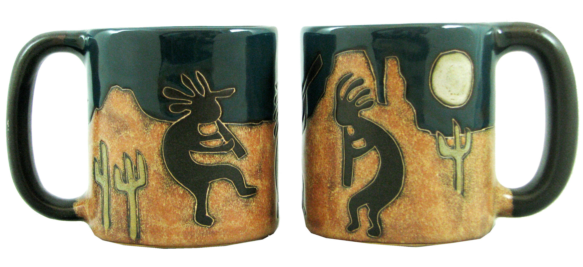 Mara Round Mug 16 oz Desert Kokopelli - 510G7