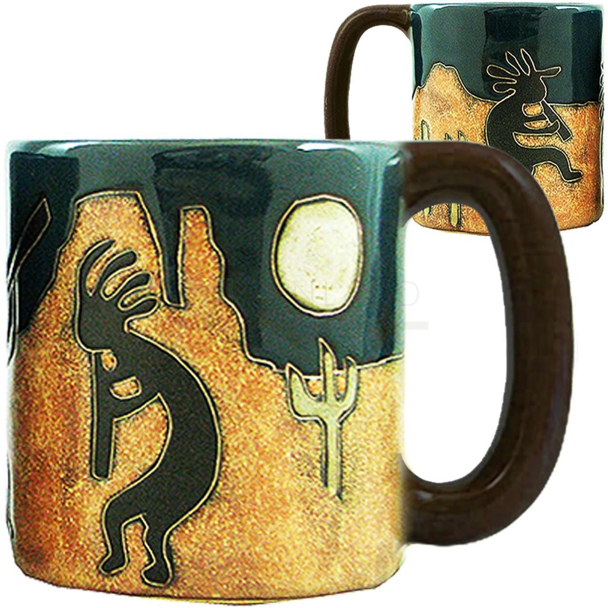 Mara Round Mug 16 oz Desert Kokopelli - 510G7