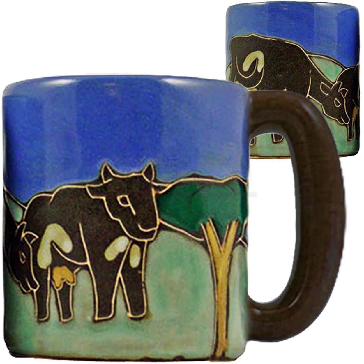Mara Round Mug 16 oz Cows - 510M7