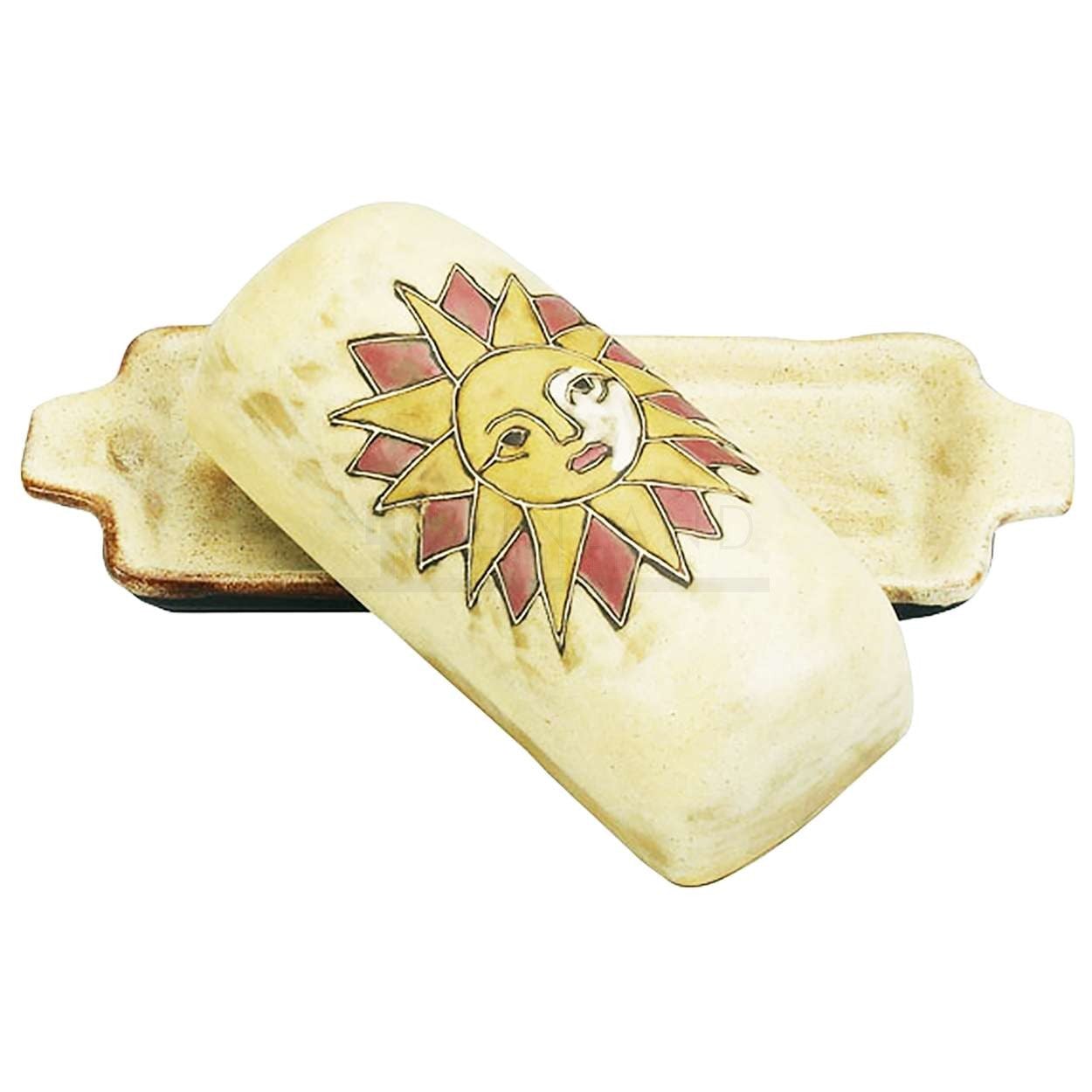 Mara Stoneware Butter Dish  - Suns  565SU