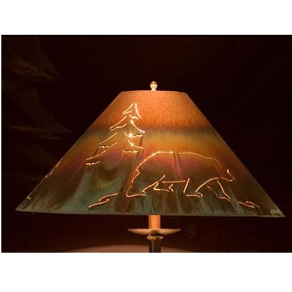 Copper Lamp Shade - Round