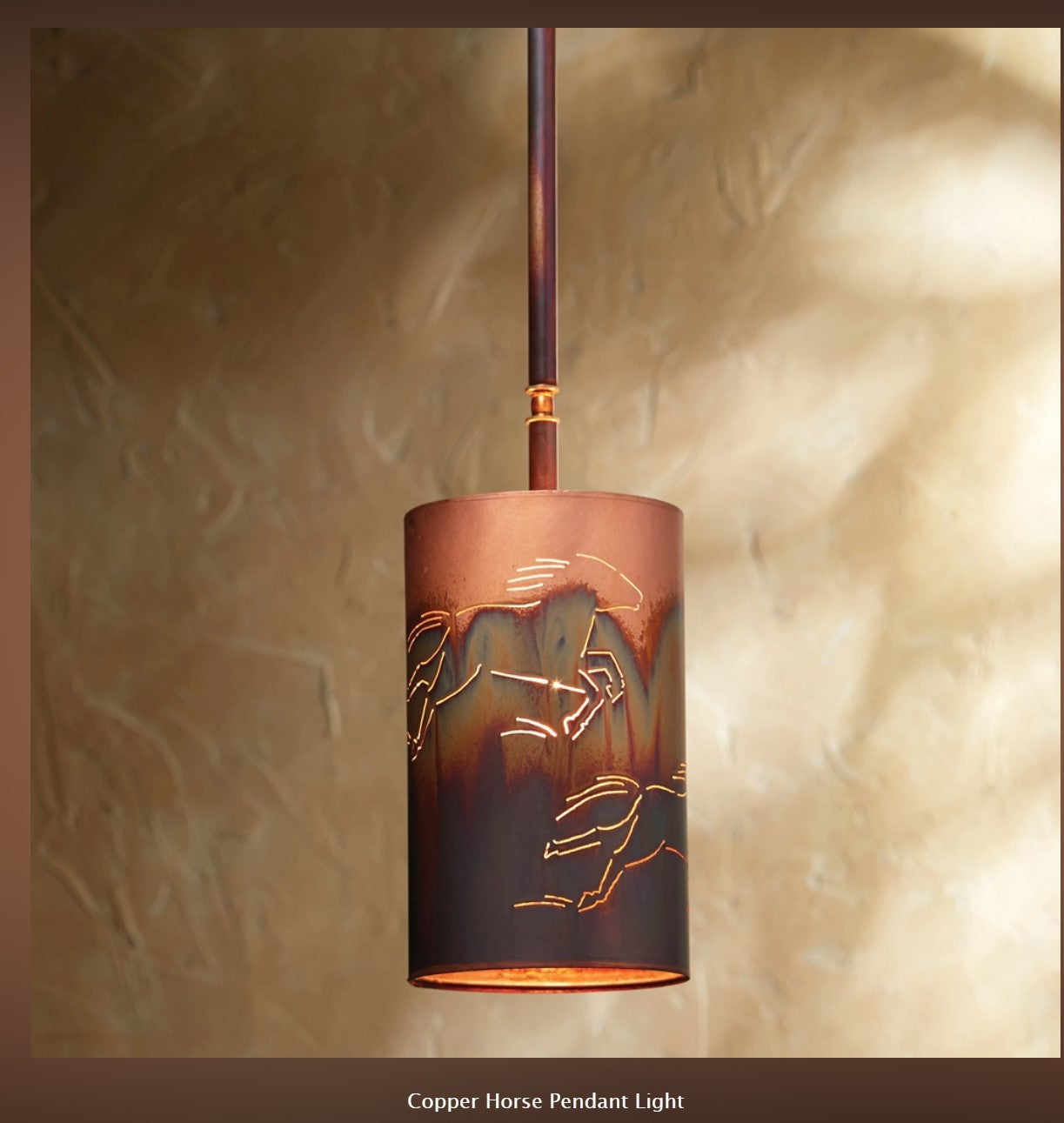 Copper Pendant Light